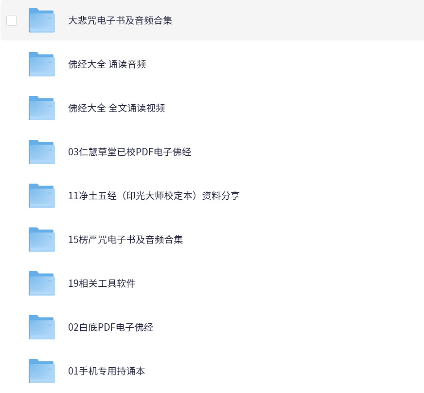 佛经大全2026经典佛经全文诵读、注音版原文